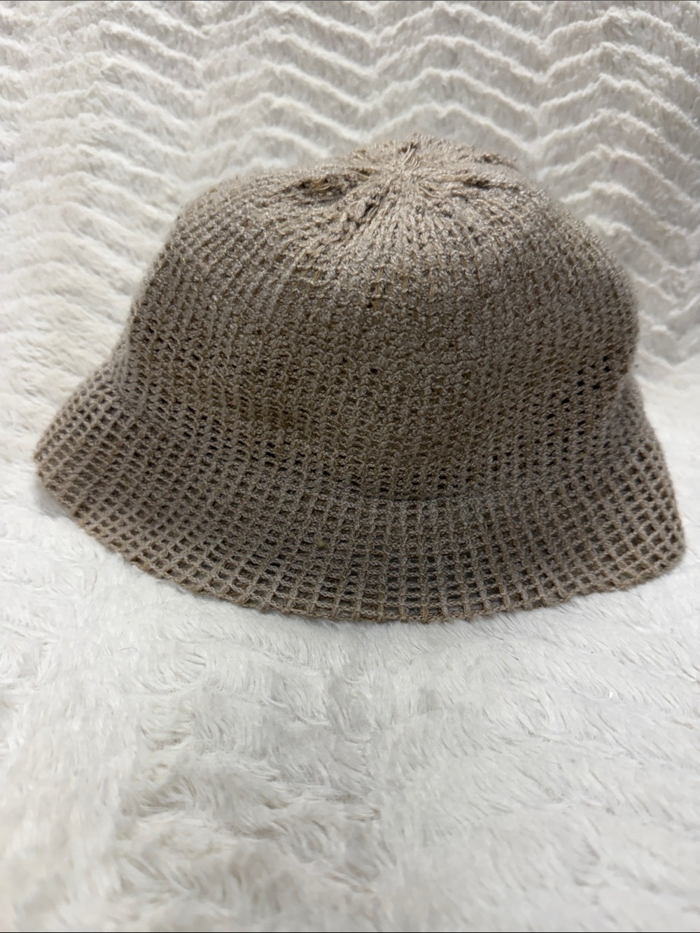 Miriam Lefcourt Vintage Woven Sun /Bucket Hat Handmade Italy ‘Elegantly Yours’